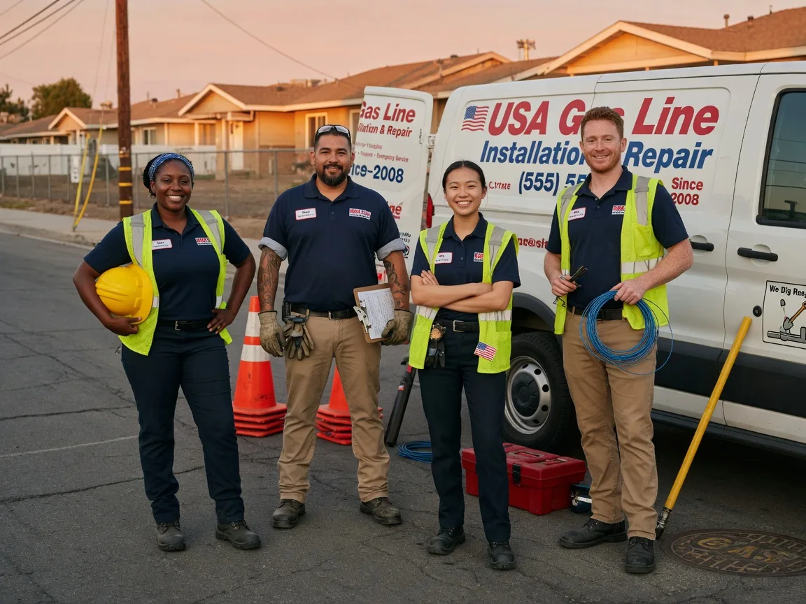 Gas Line Installation company in Hartstown, PA